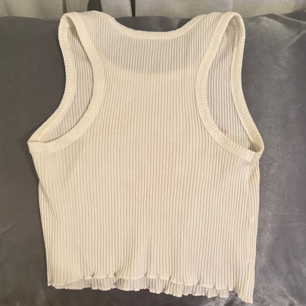 Thank you Enjoy Crop Top Small - Picture 2 of 2